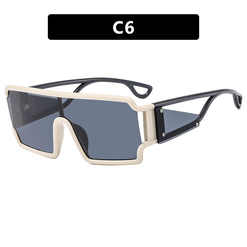 Damen modische Sportsonnenbrille mit futuristischem Design Brehn