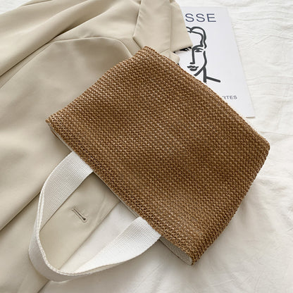 Umweltfreundliche gewebte Strandtasche