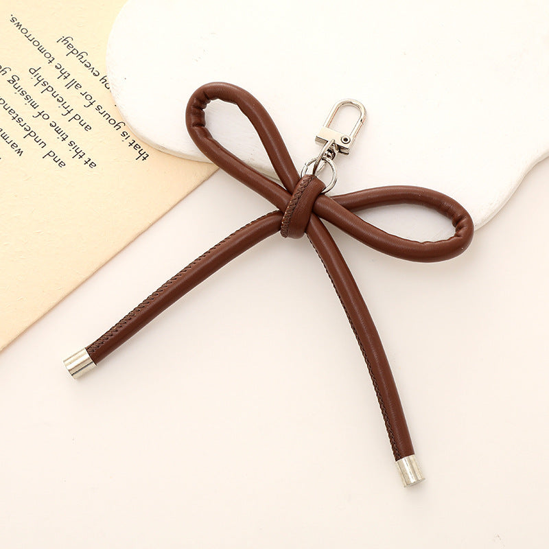 Stylischer Schleifen-Knoten Schlüsselanhänger Halter Brehn