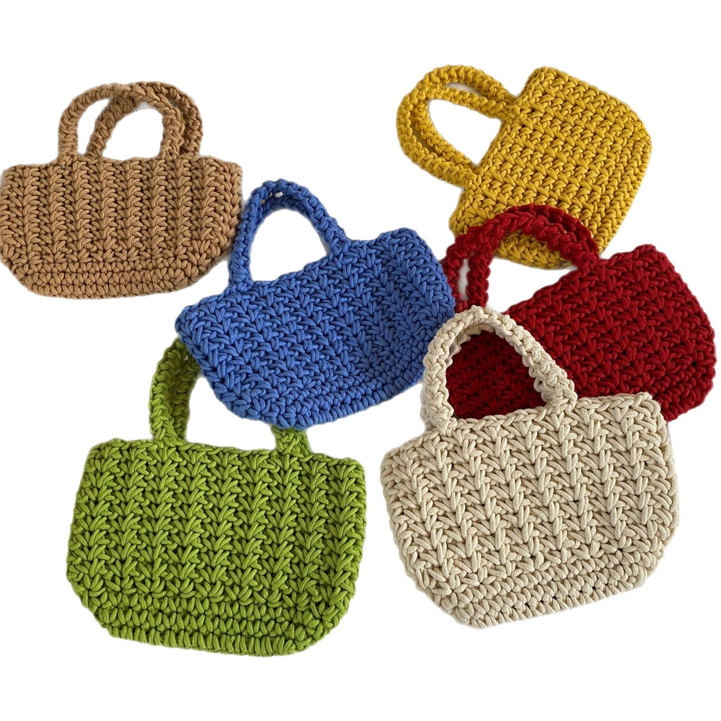 Handgeknüpfte Baumwolltasche Brehn