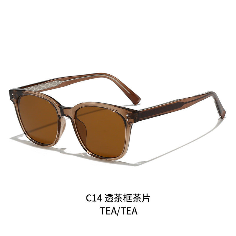 Damen stilvolle quadratische Sonnenbrille Brehn
