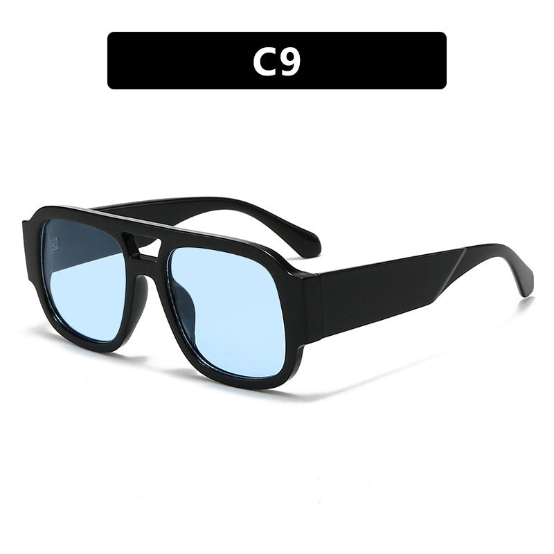 Damen moderne Sonnenbrille im eleganten Rechteckdesign Brehn