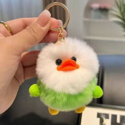 Plüsch-Ente Schlüsselanhänger Brehn