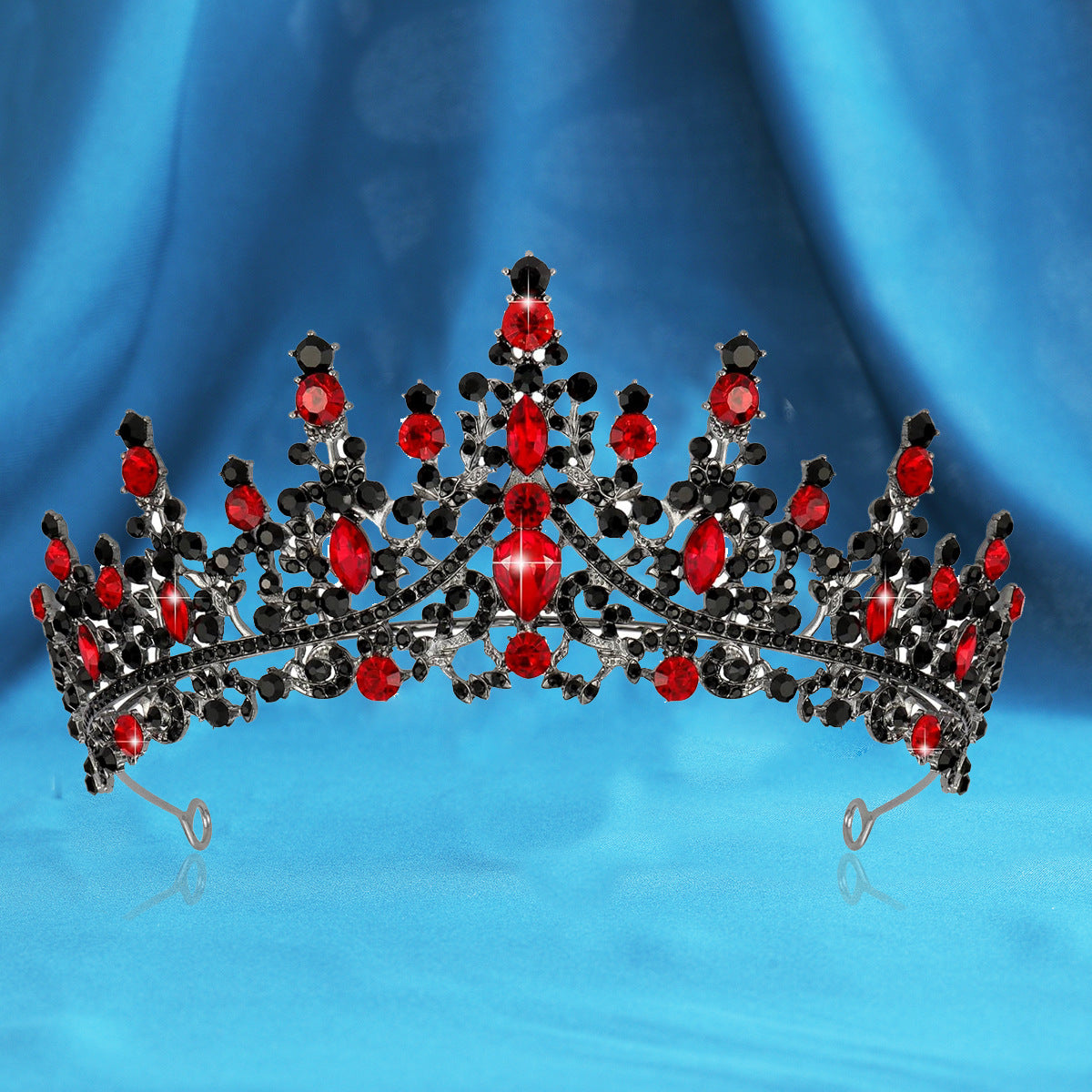 Damen Strass Tiara mit funkelnden Edelsteinen Brehn