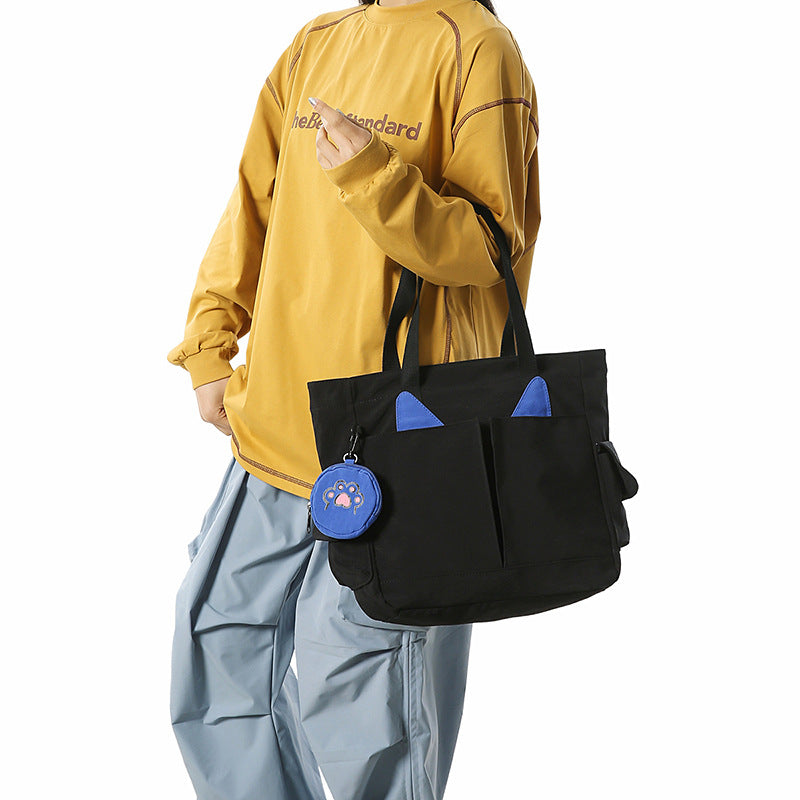 Verspielte Katzenohr-Design Tasche Brehn