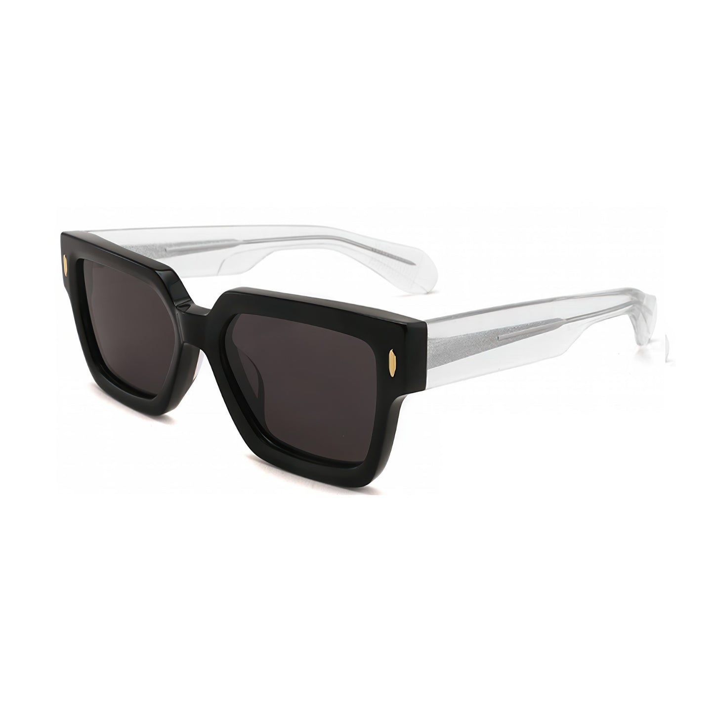 Damen modische Sonnenbrille im modernen, transparenten Hybrid-Design Brehn