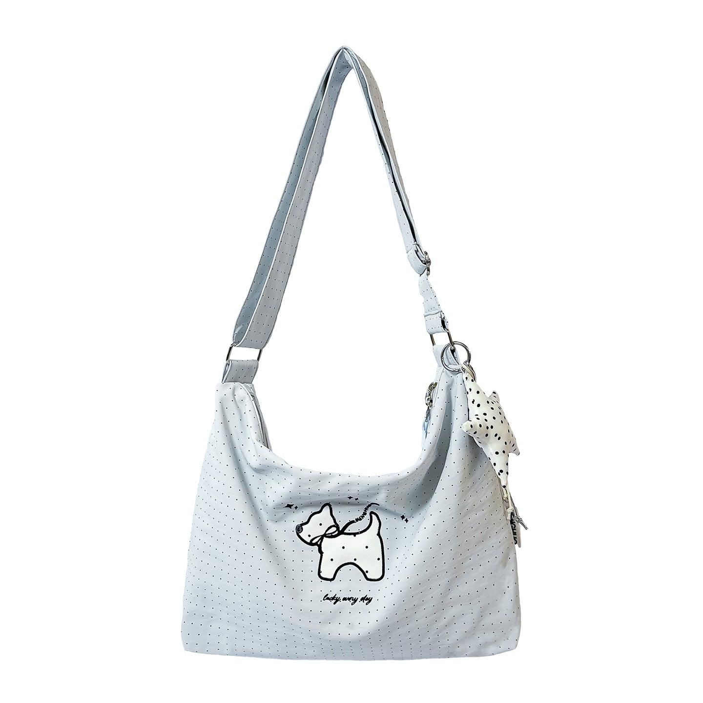 Lässige Grafik Schultertasche Brehn