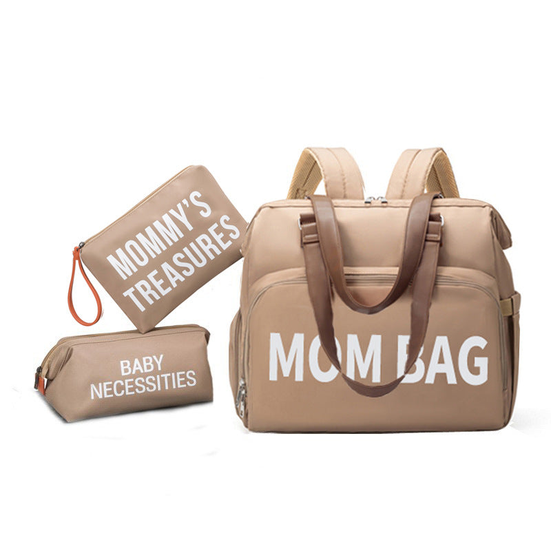 Multifunktionales Wickelrucksack-Set Brehn