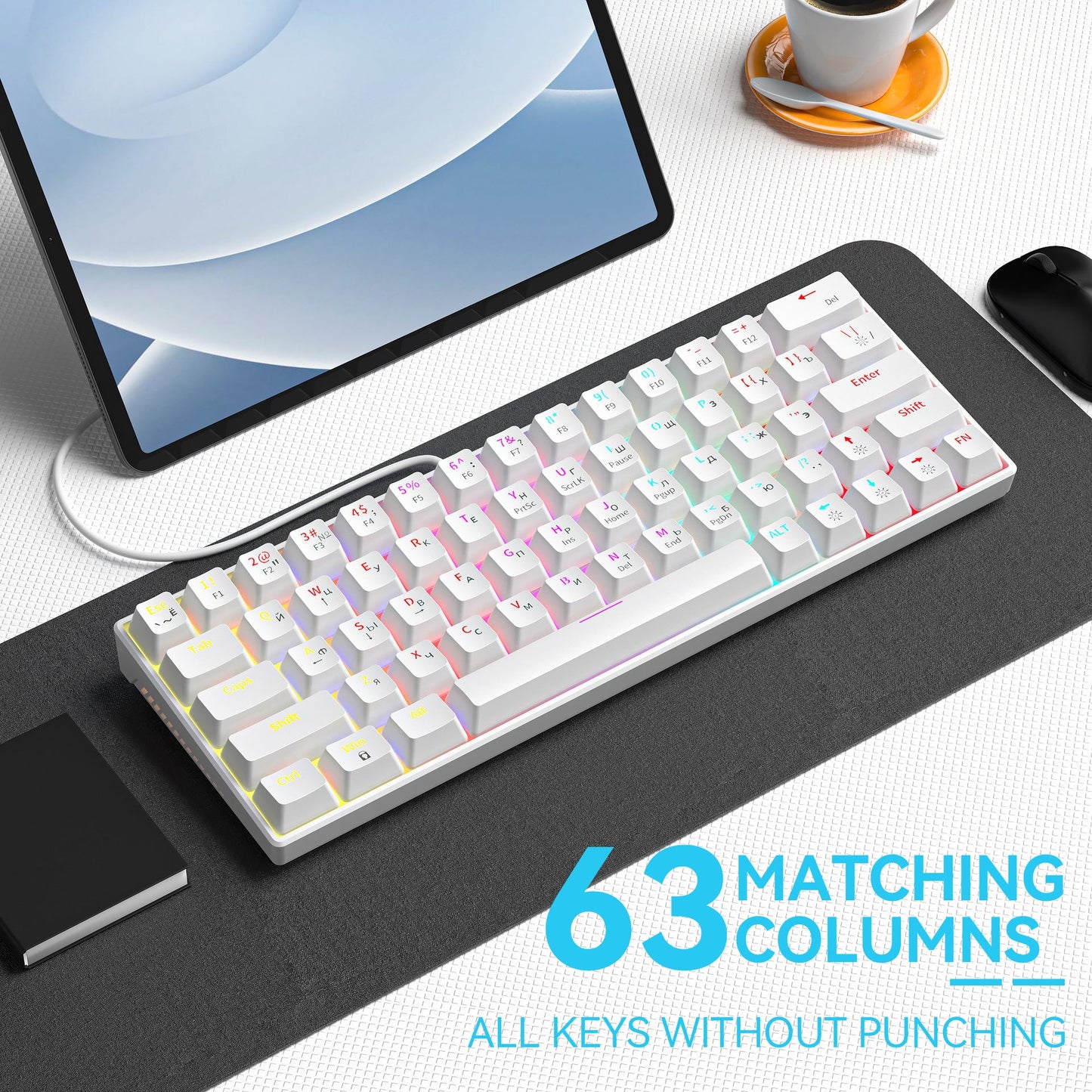 Mechanische Gaming-Tastatur Brehn