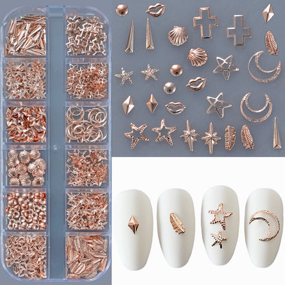 Dekoratives Nagelkunst Zubehör Set