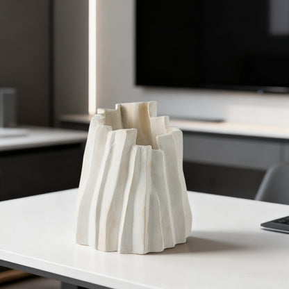 Skulpturale dekorative Keramikvase