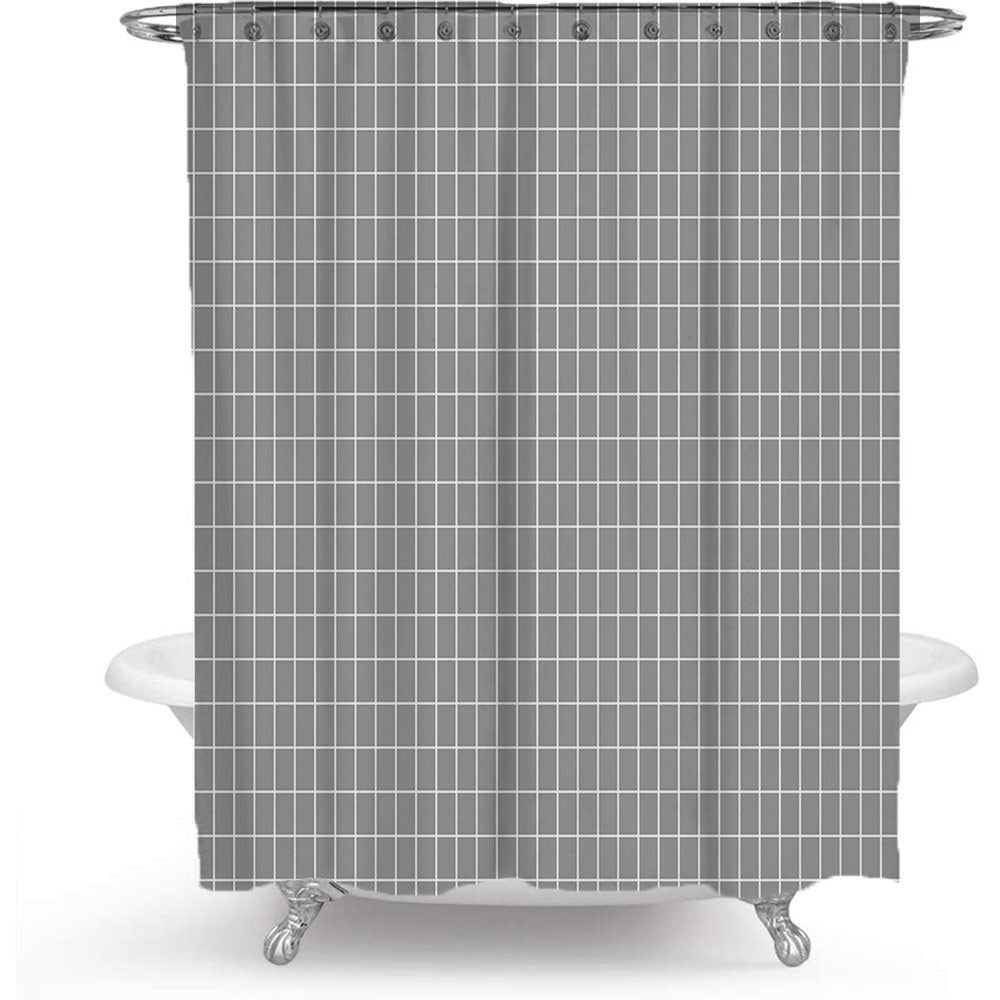 Moderne Geometrische Duschvorhang Brehn
