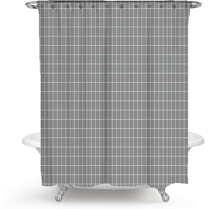 Moderne Geometrische Duschvorhang Brehn