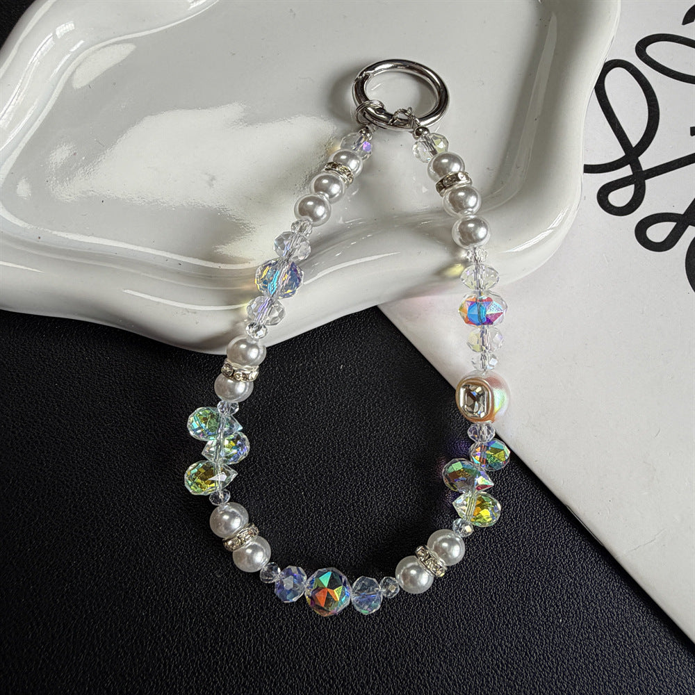 Elegante Perlen Charm Schlüsselanhänger Brehn 1790135736