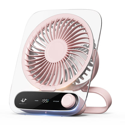 Damen Tragbarer Ventilator mit LED-Anzeige Brehn