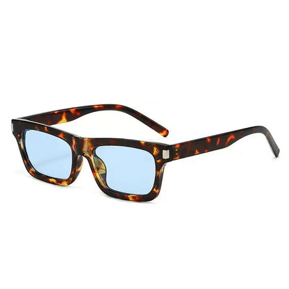 Herren Modern Rechteckige Sonnenbrille Brehn