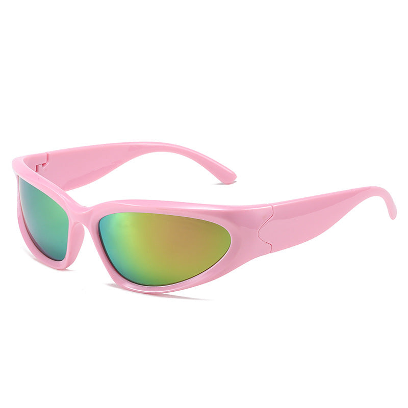 Damen sportliche Sonnenbrille mit ergonomischem Design und polarisierenden Gläsern Brehn