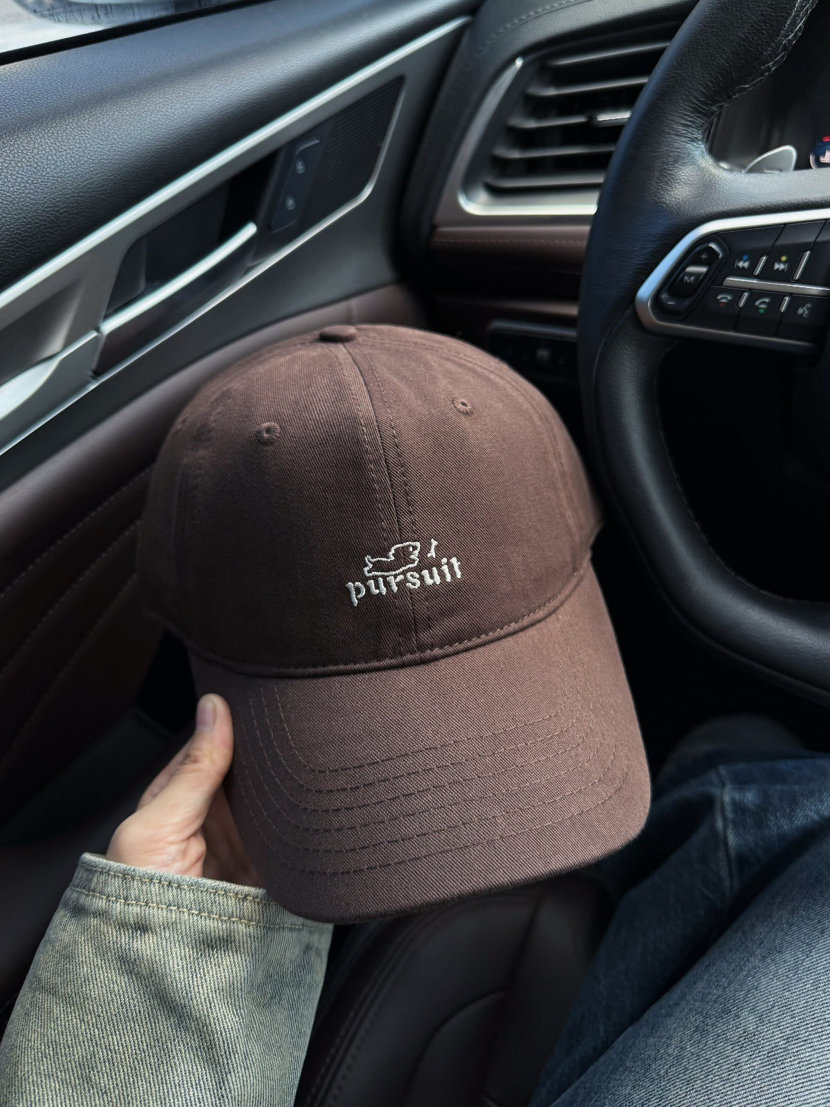 Herren Classic Bestickte Verstellbare Baseballkappe Brehn