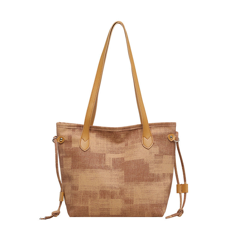 WoTextured Canvas Tote Bag Brehn