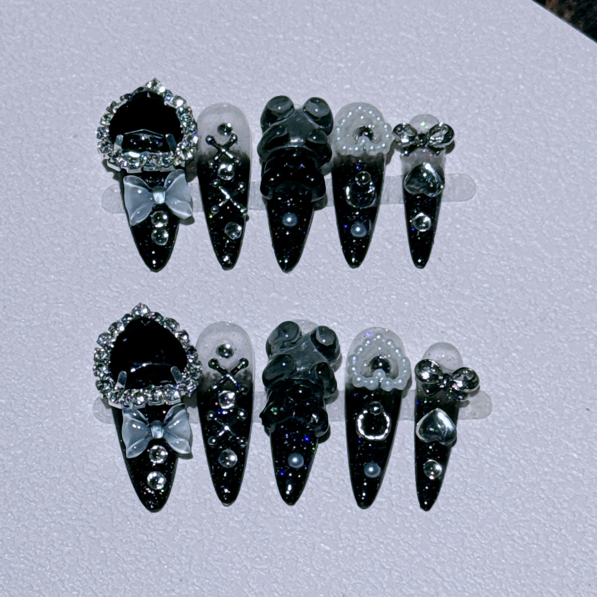 Glamouröse Nagelkunst Verlängerungen