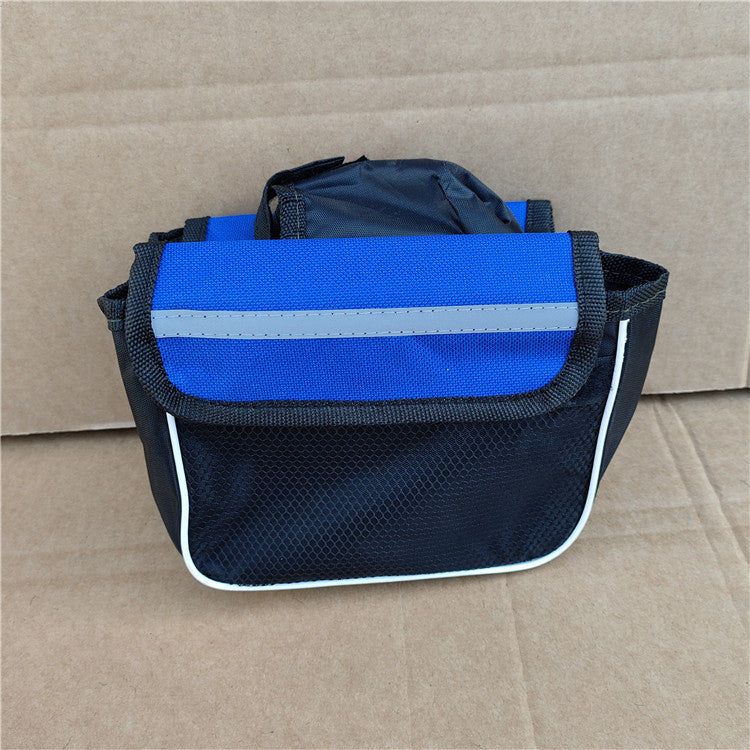 kompakte reflektierende wasserdichte Fahrradhängertasche mit schnellem Freigabegurt und mehreren Fächern Brehn