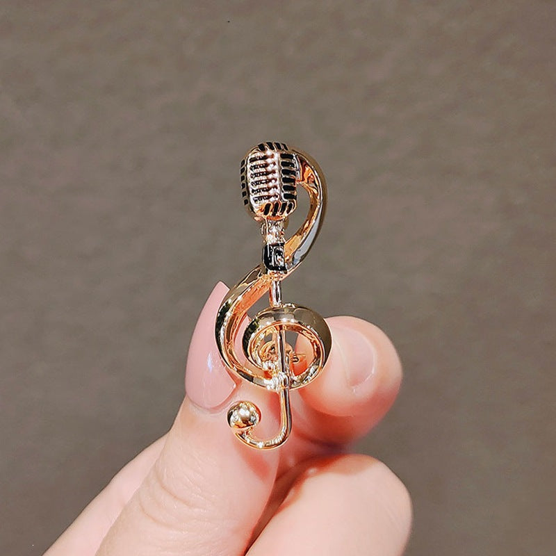 Musikalische Notenbrosche Brehn