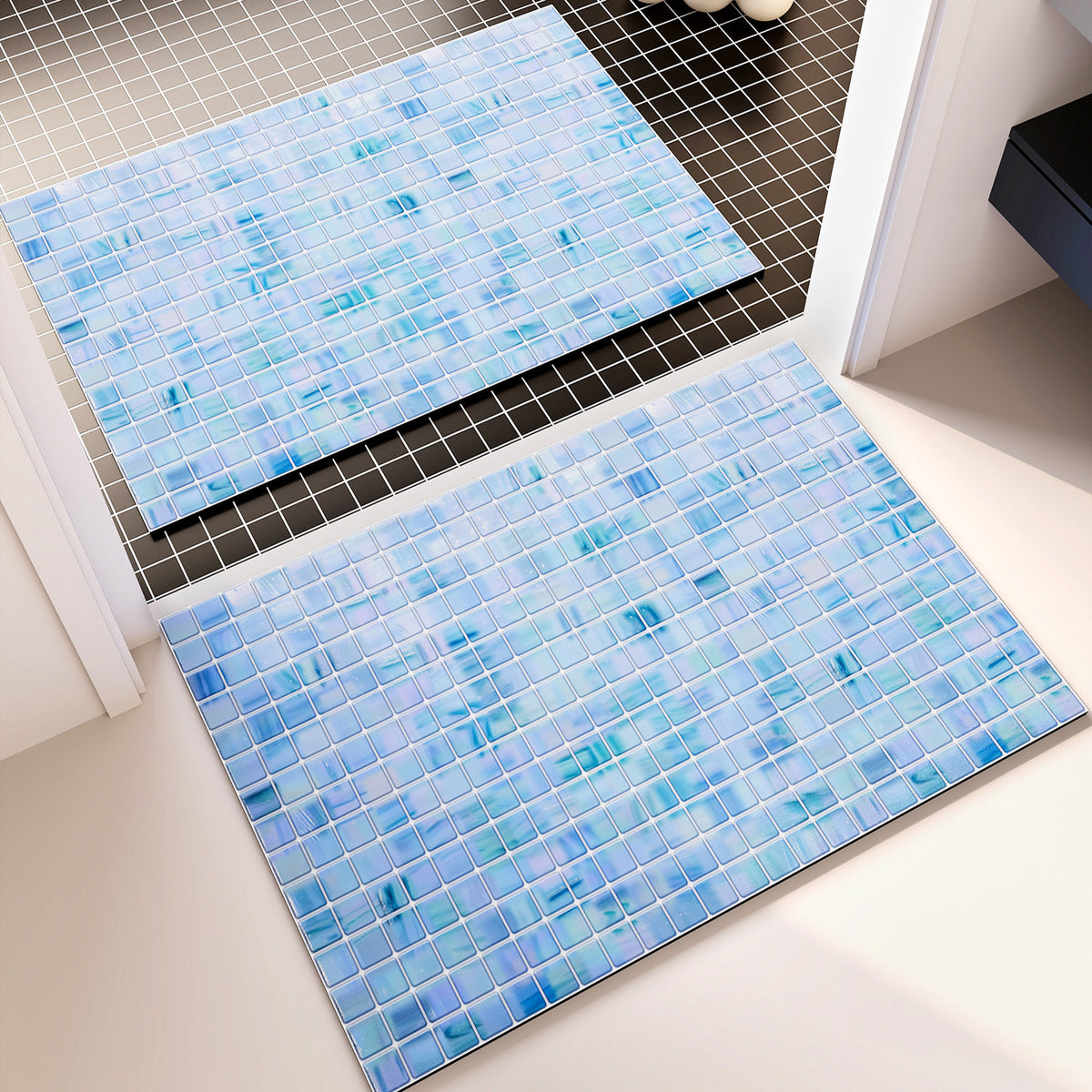 Mosaik-texturiertes Bereichsmatte