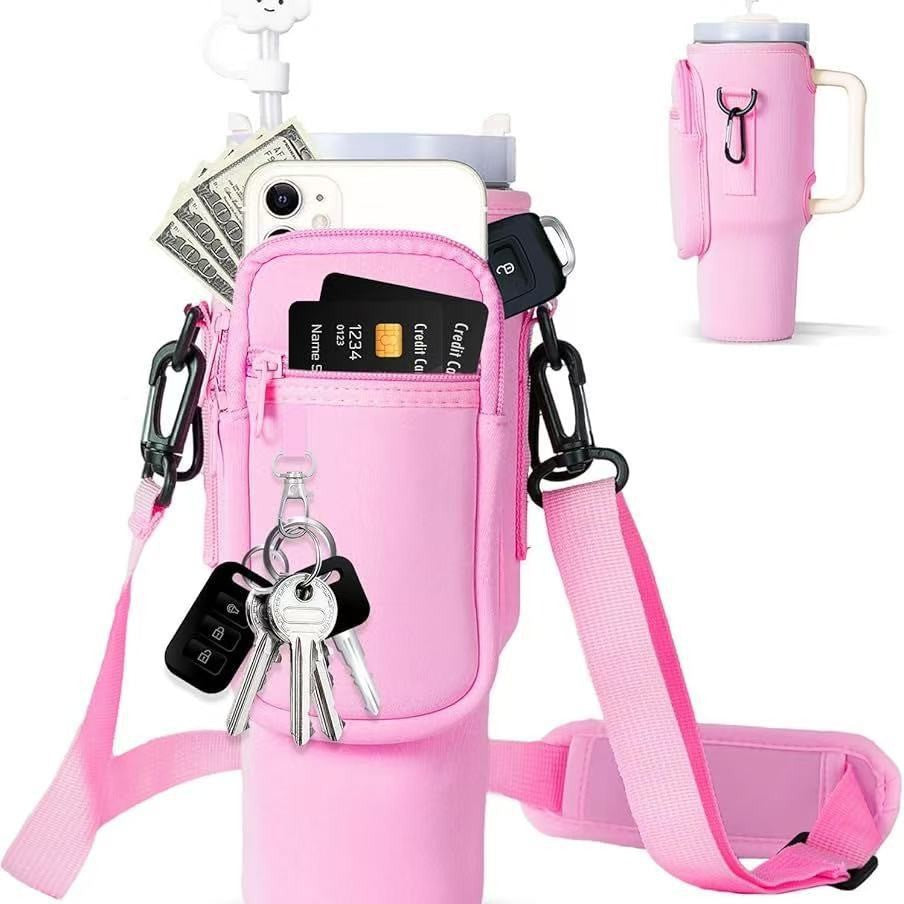 Damen Multifunktionale Kaffeebecher-Umhängetasche Brehn