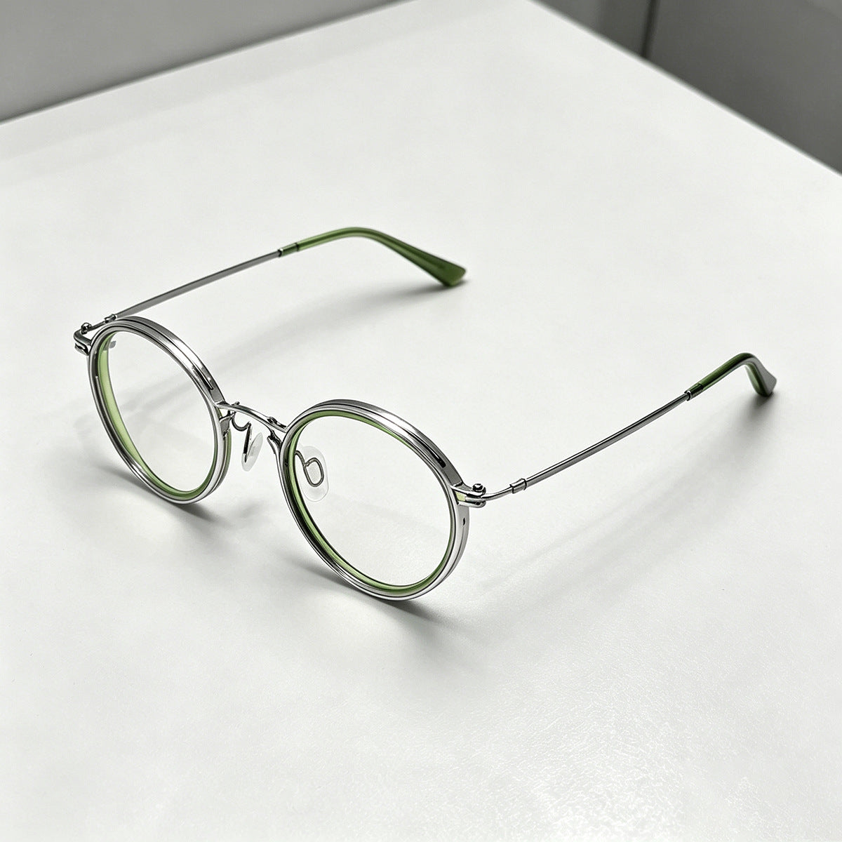 Modische Runde Rahmenbrille Brehn