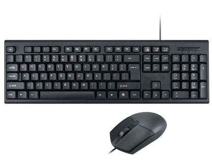 Verkabeltes Tastatur- und Mausset Brehn