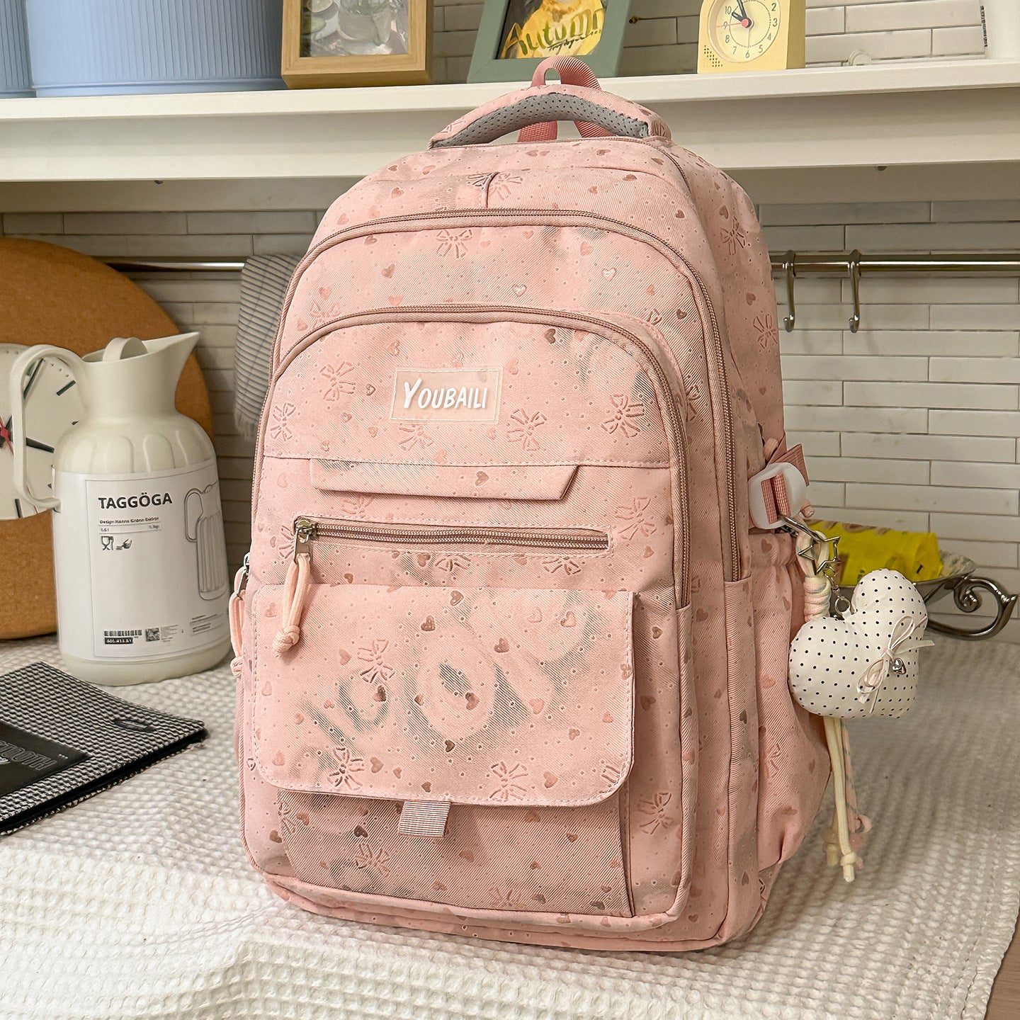 Modischer gemusterter Schulrucksack
