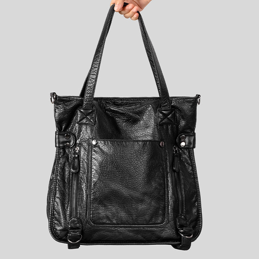 Multi-Funktionale Leder Tasche