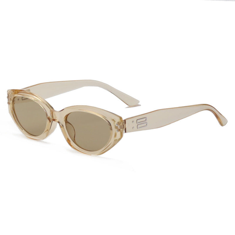 Vintage-inspirierte Katzenaugen-Sonnenbrille Brehn