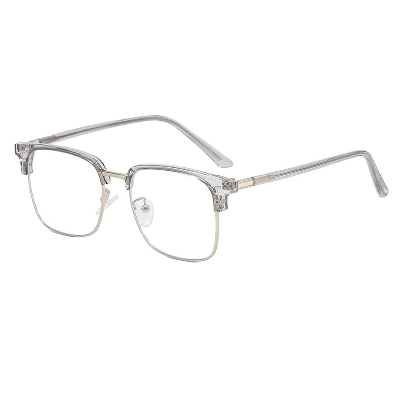 Damen elegante quadratische Brille mit leichtem Metallrahmen Brehn