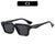 Vintage-inspirierte Übergroße Quadratische Sonnenbrille