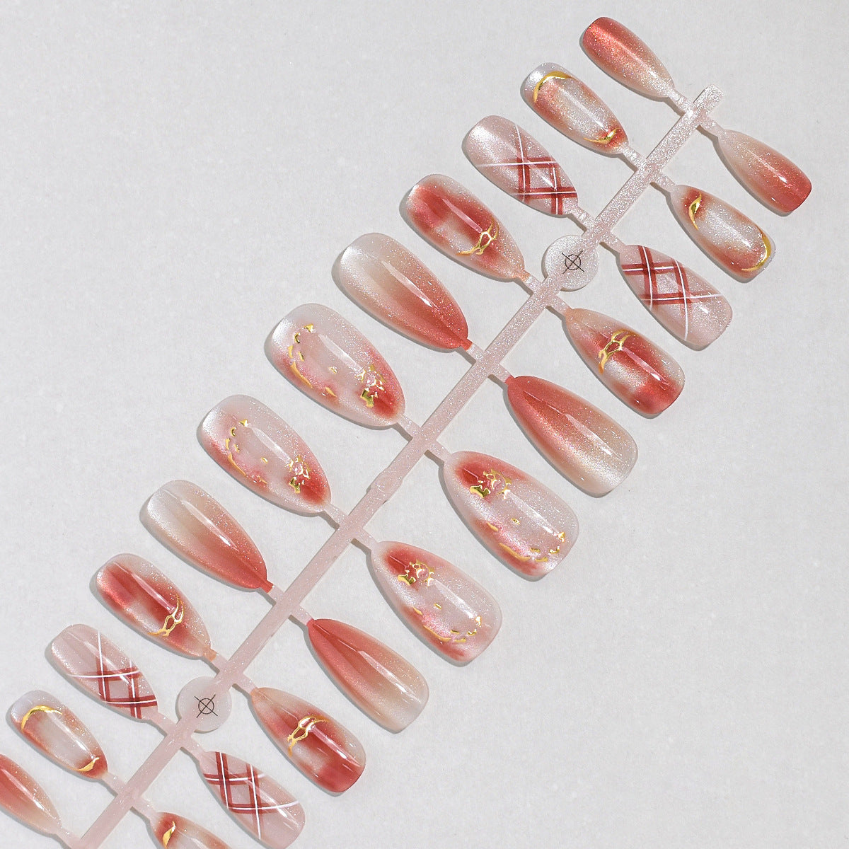 Premium Designer Press-On Nail Set Brehn