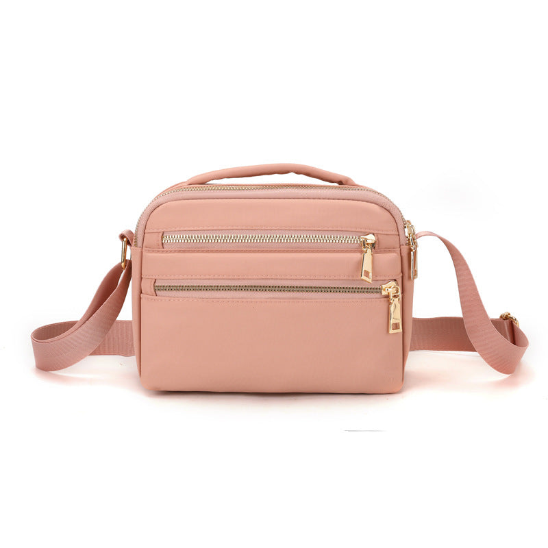 Multi-Reißverschluss-Crossbody-Organizer-Tasche Brehn