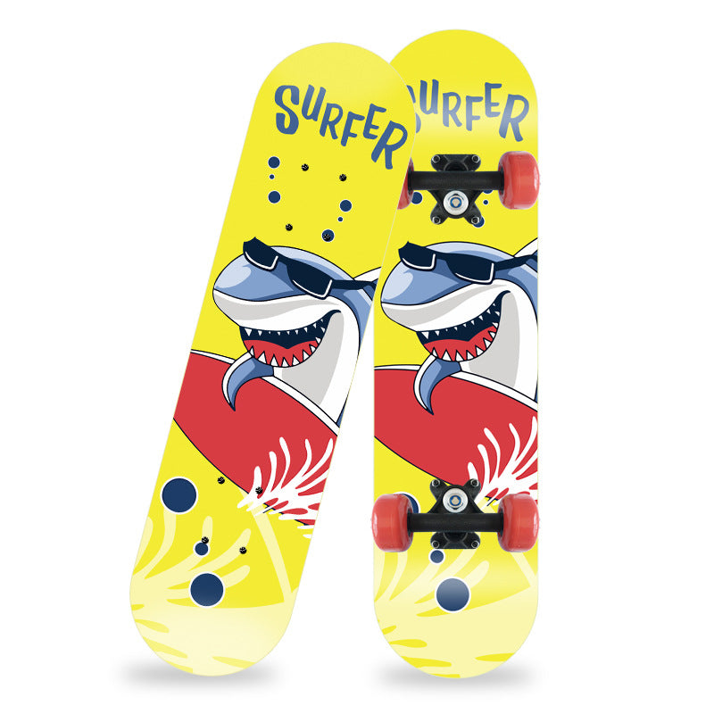 Cartoon-inspirierte Mini-Skateboard Brehn
