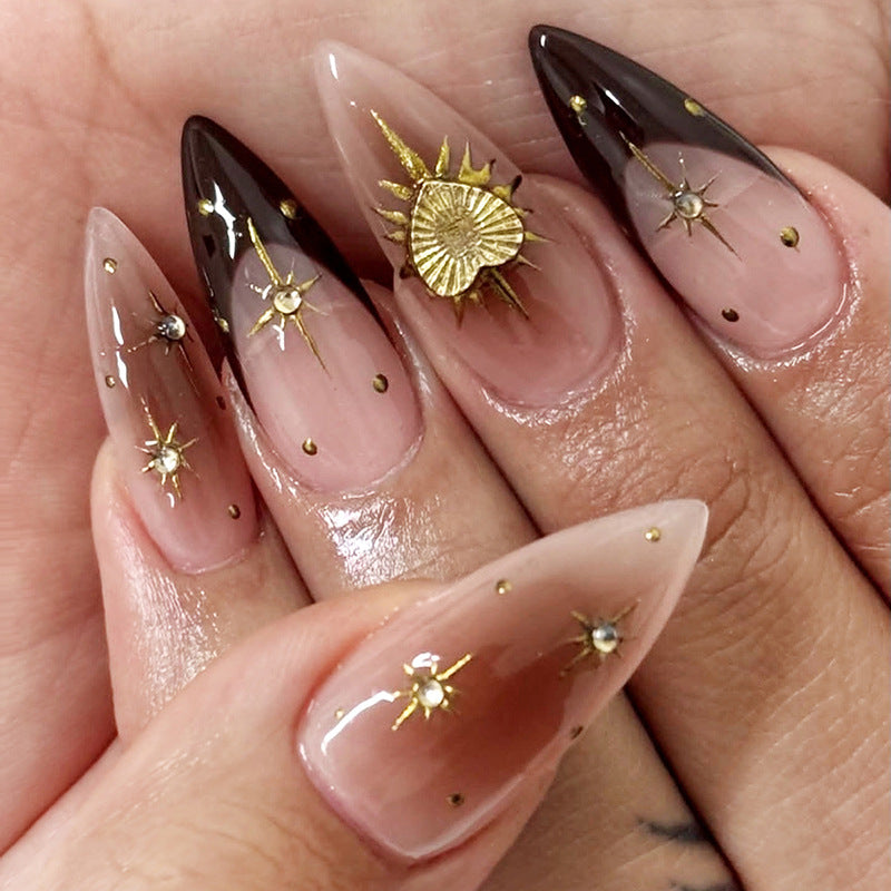 Luxus-Themen Press-On-Nagelset Brehn