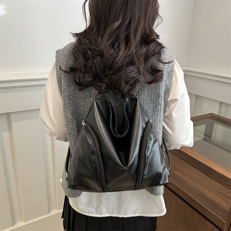 Chic Kunstleder Hobo Tasche Brehn