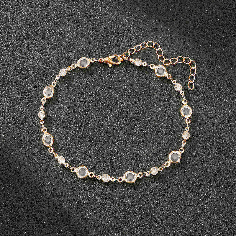 Elegante Strass-Ketten-Armspirale Brehn