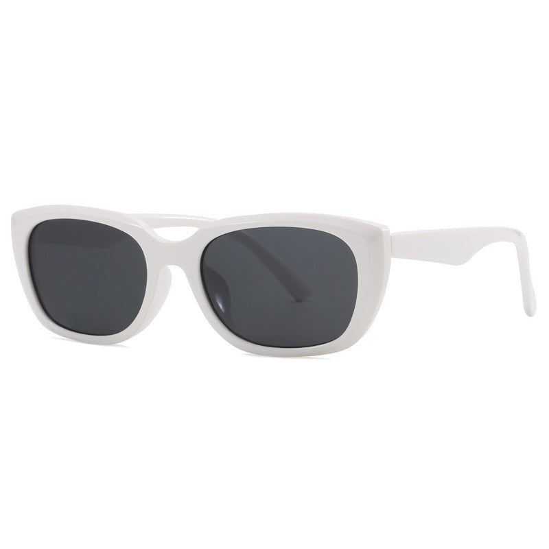 Damen trendige Cat-Eye Sonnenbrille im minimalistischen Design Brehn