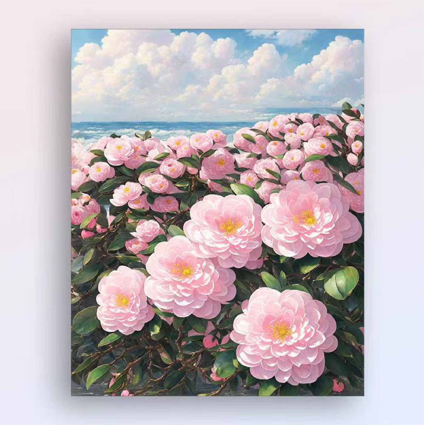 Floral Landscape Leinwand Wandkunst Brehn