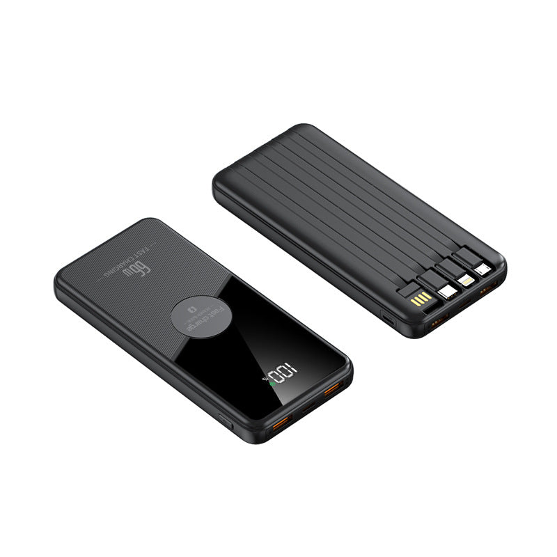 Powerbank mit Intelligenter Ladeanzeige und Mehrfachen Anschlüssen Brehn