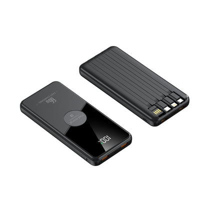 Powerbank mit Intelligenter Ladeanzeige und Mehrfachen Anschlüssen Brehn