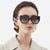 Damen Statement-Sonnenbrille mit glamourösem Rahmen Brehn