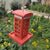 Vintage Telefonzelle Vogelhaus Brehn