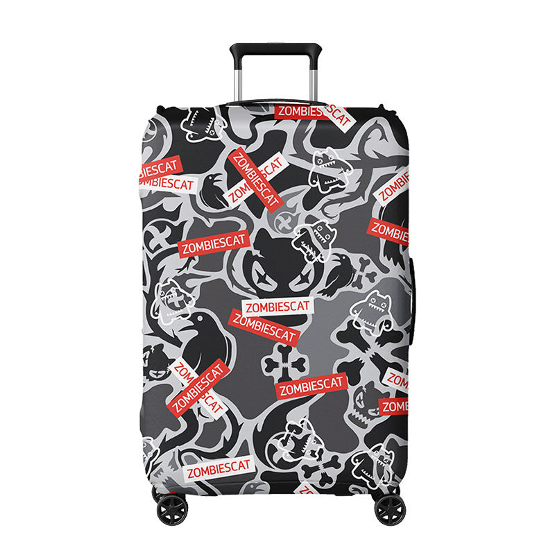 Unisex Hartschalenreisekoffer mit fröhlichem Piratenmotiv Brehn