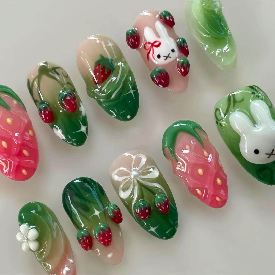 Thematic Artisan Press-On Nail Set Brehn
