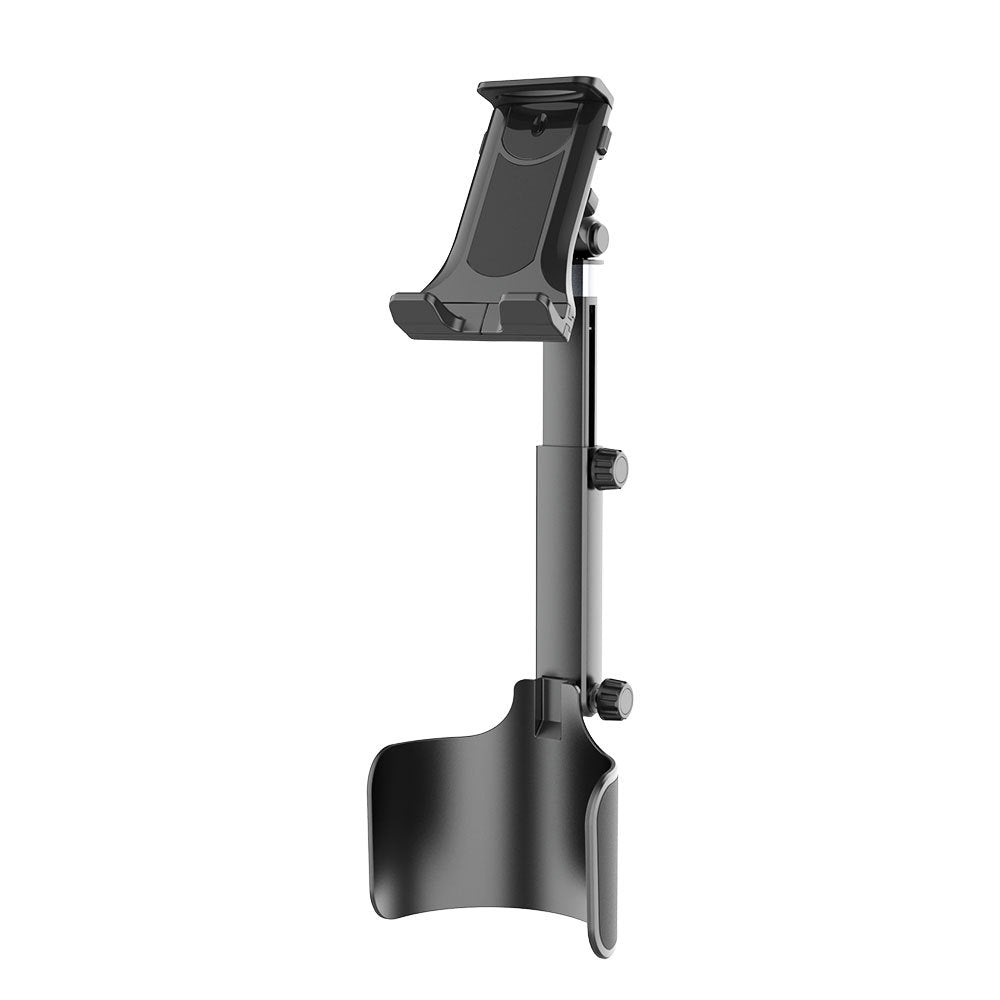 Verstellbare Auto-Headrest-Tablet- und Smartphone-Halterung mit teleskopischem Stützarm und rutschfestem Halter Brehn